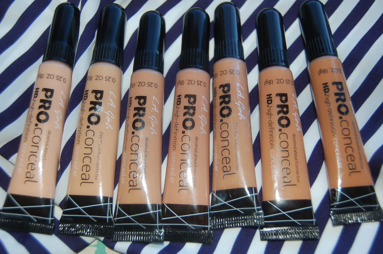 An Eye Makeup Addicts Blog Swatches LA Girl HD Concealers
