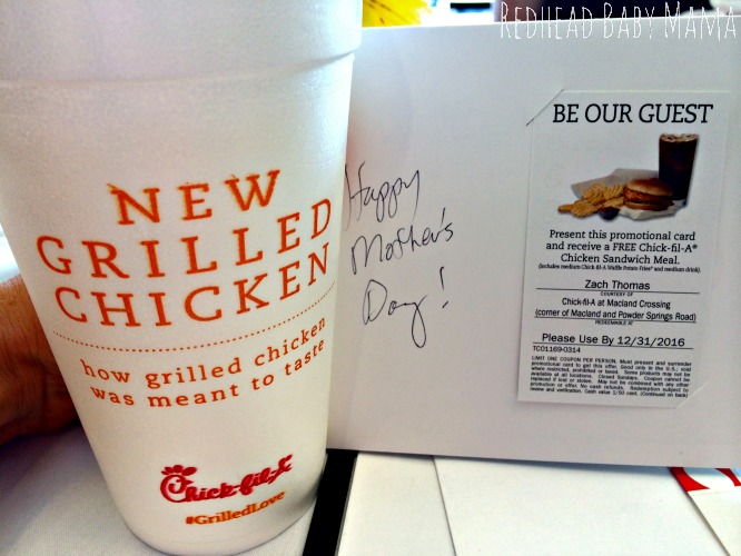 Mom Ambassadors for Chick-fil-a are among the first to know about new products! 