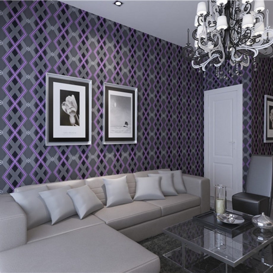 70 Contoh Motif Wallpaper Pilihan Untuk Ruang Tamu ...