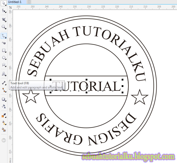 Cara Mudah Membuat Stempel Dengan Coreldraw Sebuah Tutorialku