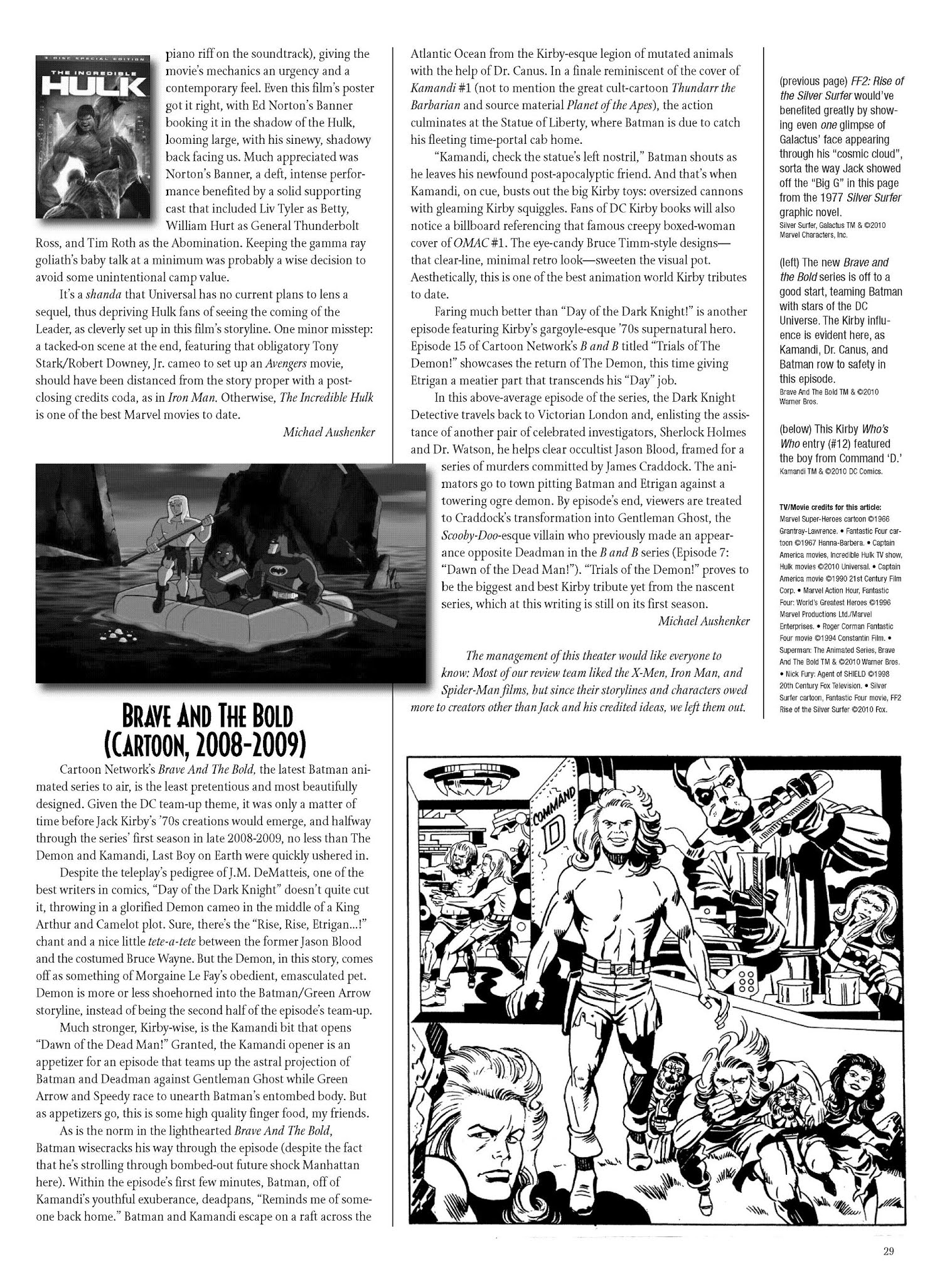 Read online The Jack Kirby Collector comic -  Issue #55 - 28