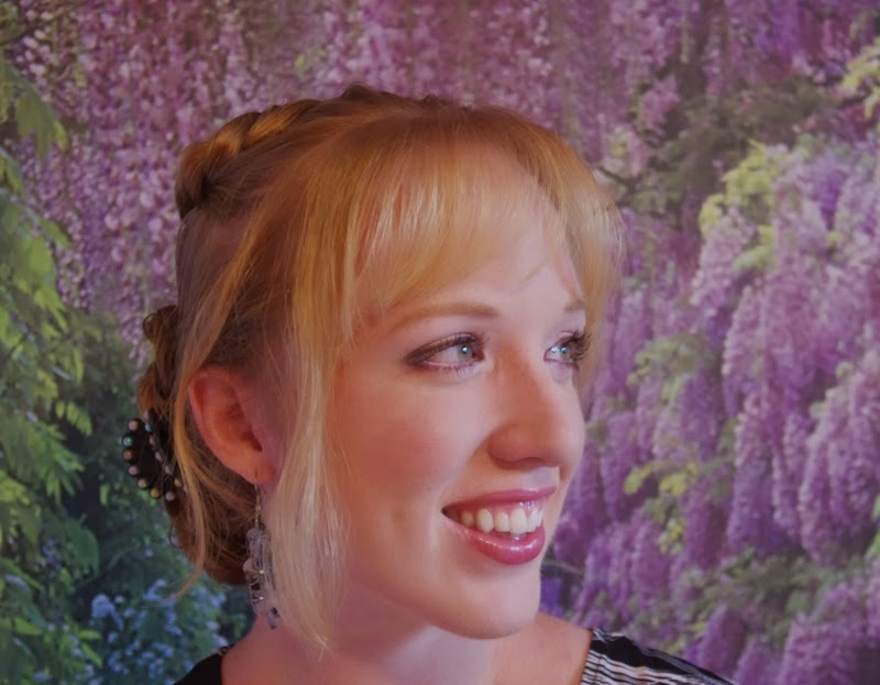 Rope Braid Updo with wet hair Hair,Hair sytles