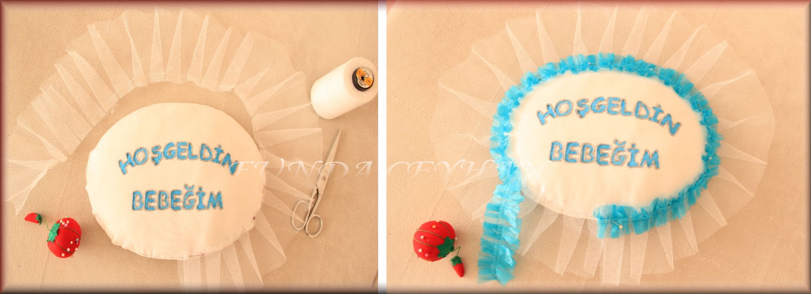 ! Funda Ceyhan BEBEK ODASI İÇİN KAPI SÜSÜ