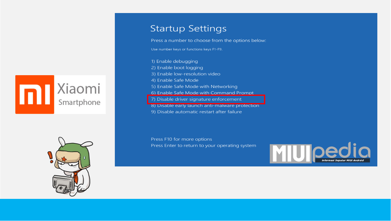 startup setting windows 7 driver signature startup setting windows 7 driver signature
