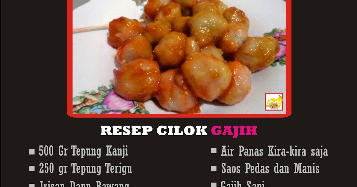 Cilok Yg Terlaris Enak Dirumah Sekolah Bisnis Jajanan