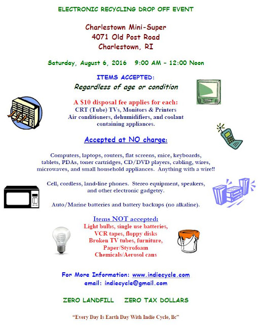 Progressive Charlestown Saturday chance to get rid of toxic electronics for free