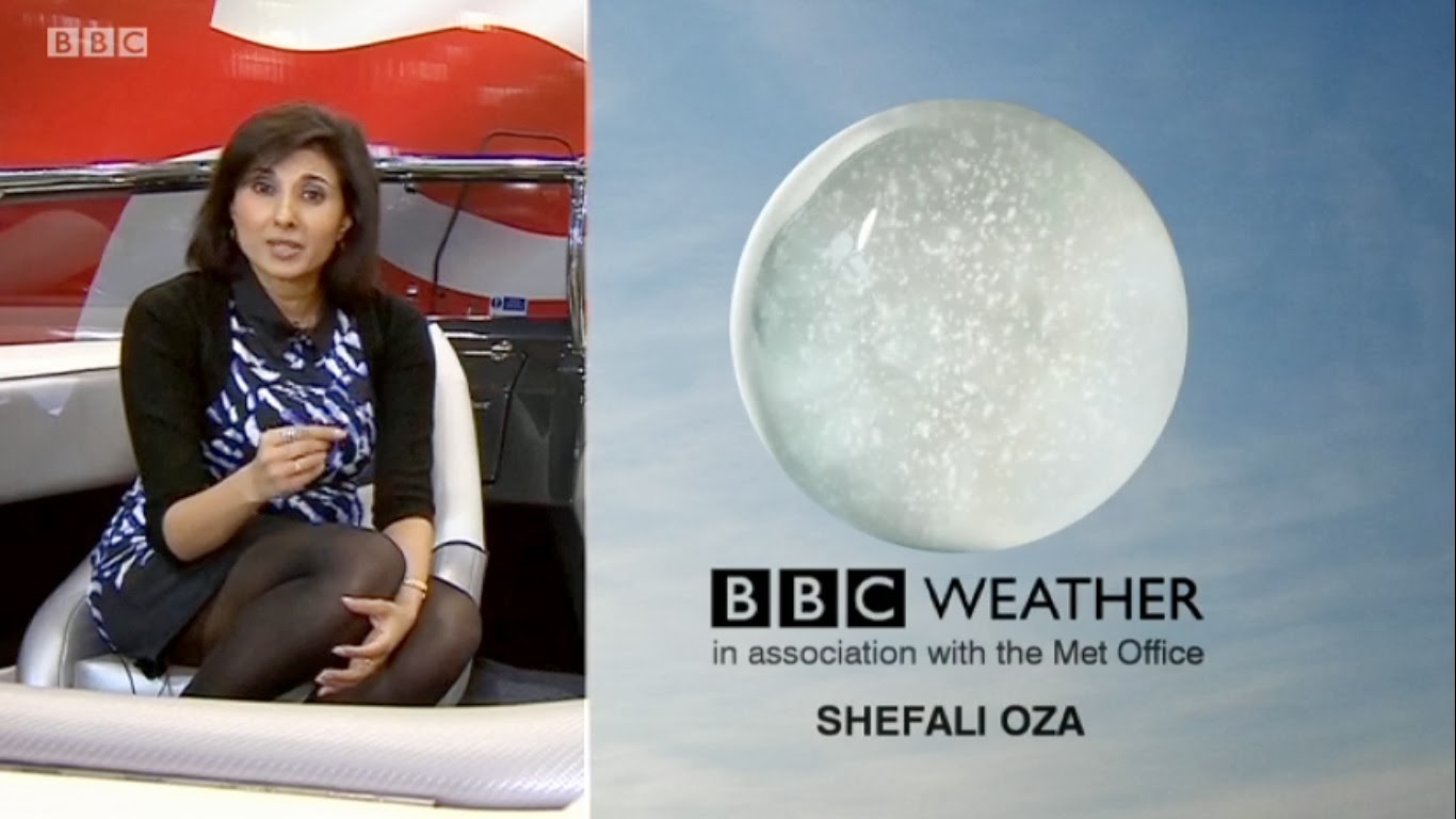 UK Regional News Caps: Shefali Oza - BBC Midlands Today Weather