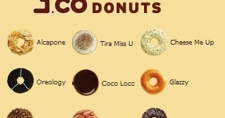 Daftar harga dan delivery order JCO Donut Indonesia