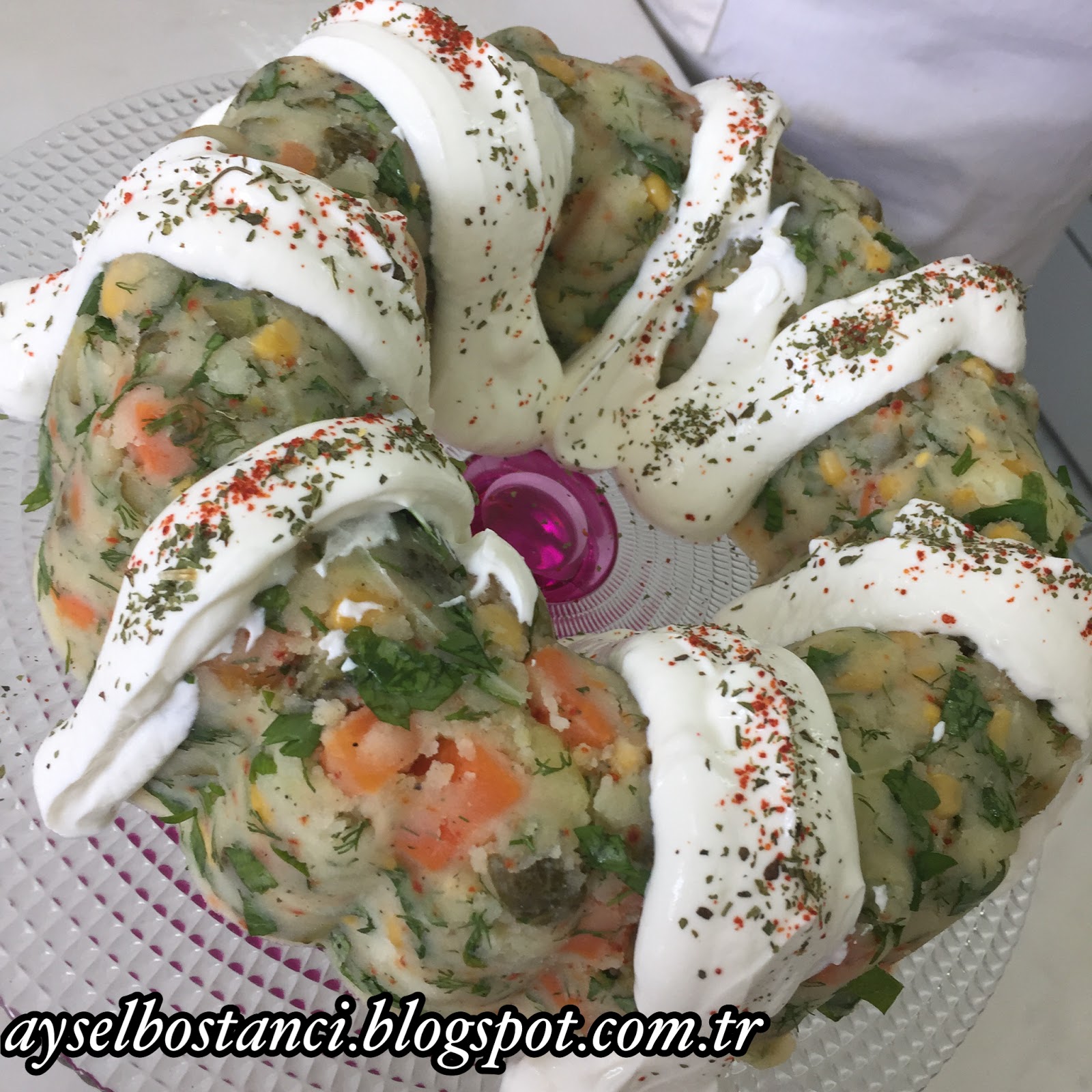 Aysel�in Mutfağı KEK KALIBINDA PATATES SALATASI