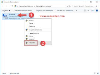 Cara Setting IP Address Windows 10
