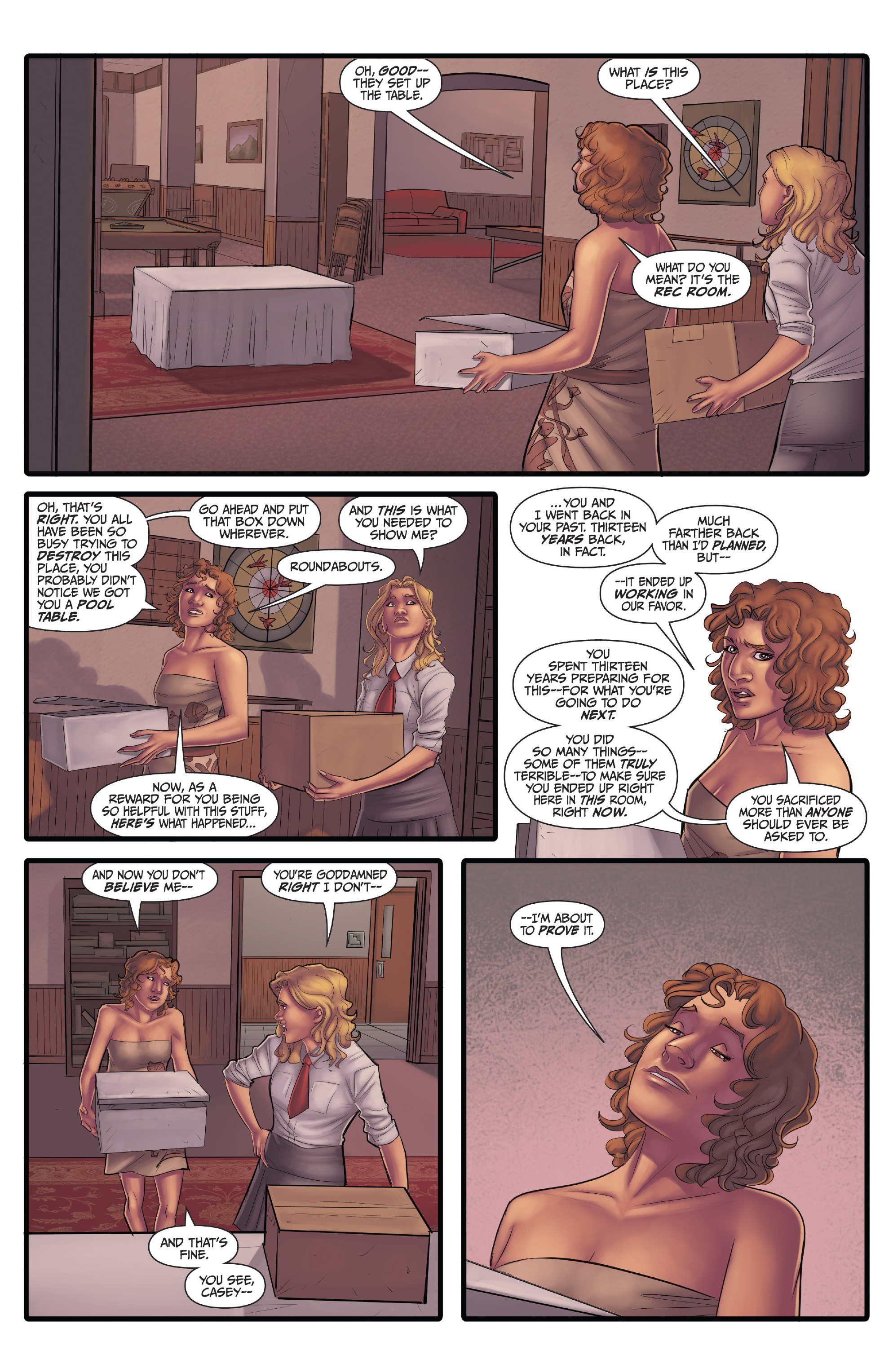Read online Morning Glories comic -  Issue #39 - 18