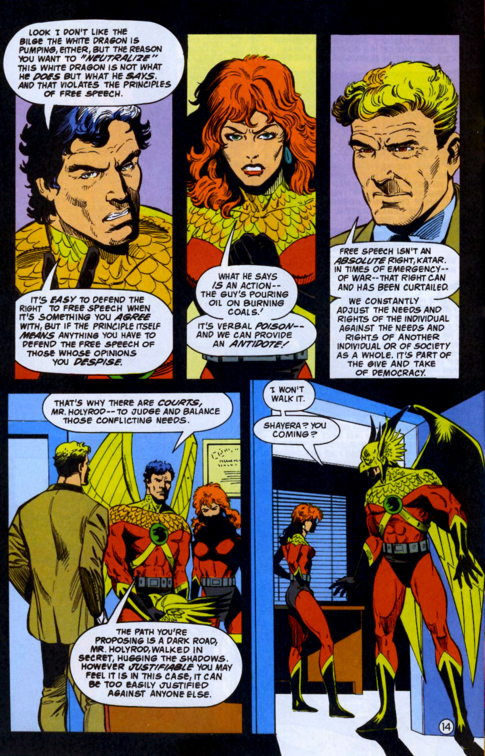 Read online Hawkworld (1990) comic -  Issue #27 - 15