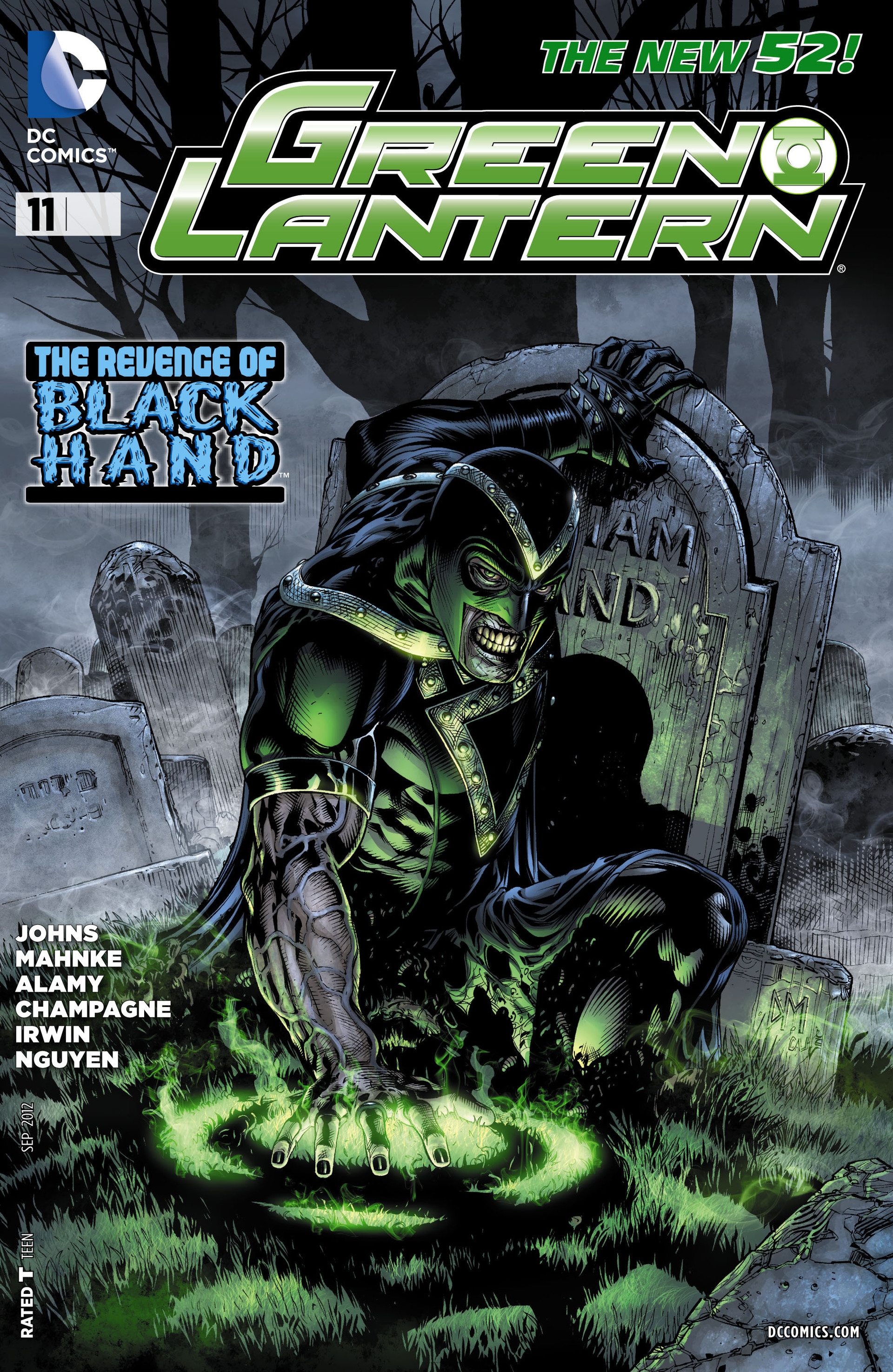 Read online Green Lantern (2011) comic -  Issue #11 - 1