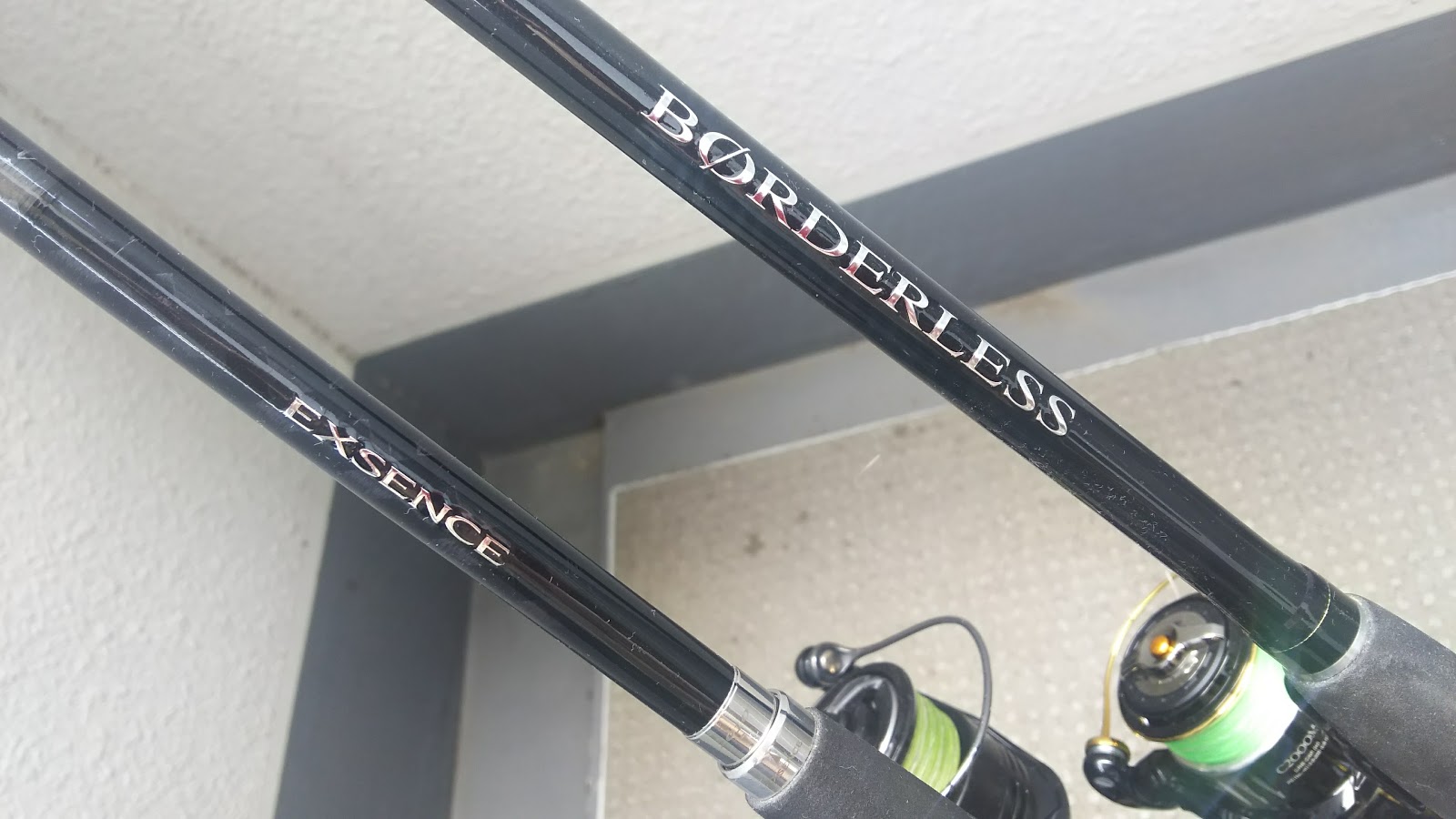 ちろるの釣りに行きたい 磯竿シーバス ボーダレス とファイティングアブソーバー