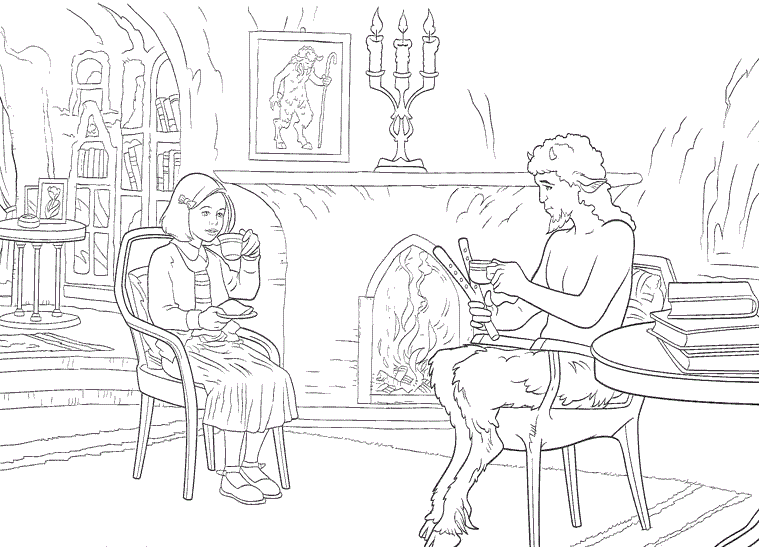 narnia coloring pages free - photo #39