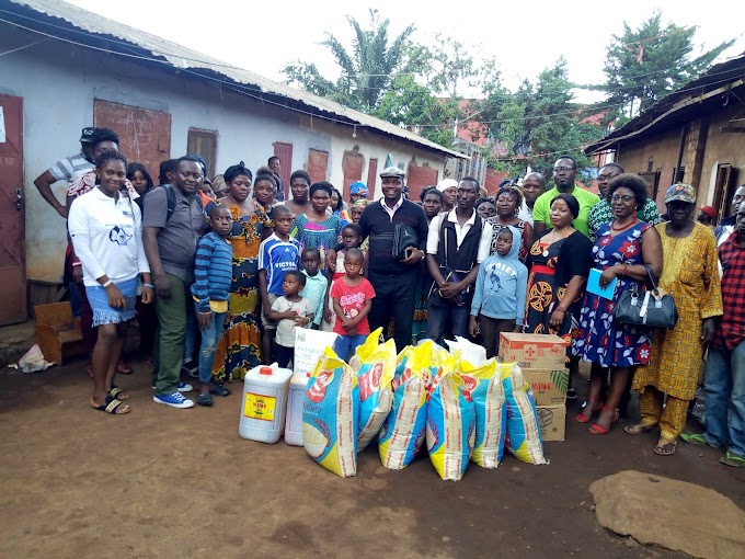 World Press Freedom Day: NW Media takes relief items to Internally Displaced Persons IDPs in Bamenda 