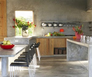 Kitchen Exploration - Cement Kitchen Cabinets