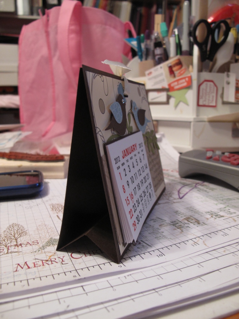 Craft Room Stamper Standing Calendars