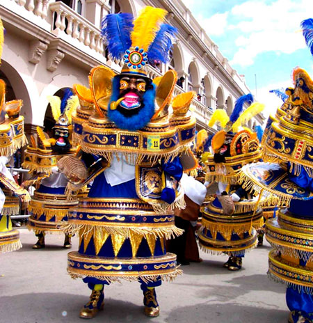 Traje de moreno en la mitología del carnaval de Oruro