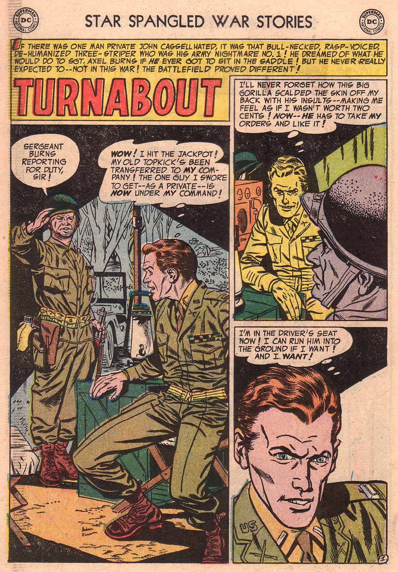 Read online Star Spangled War Stories (1952) comic -  Issue #17 - 18
