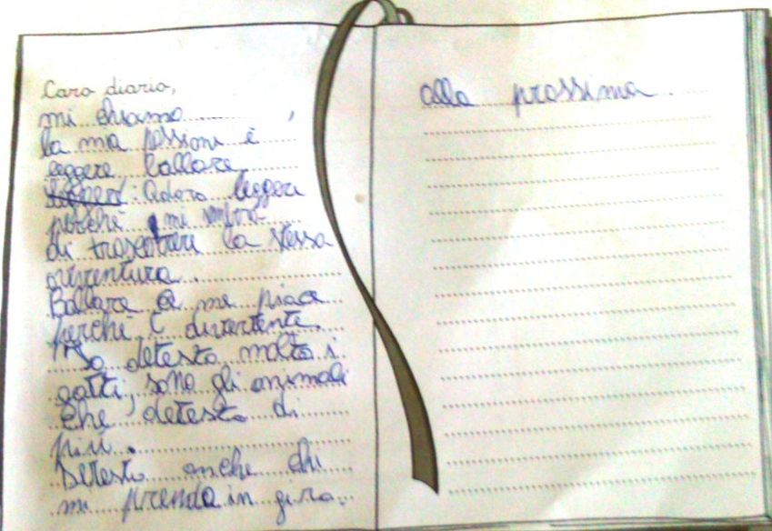 Faccio storie!: DIARIO