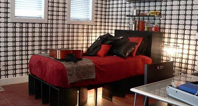 Decoraciones y Modernidades: Modernos dormitorios en color rojo 2012