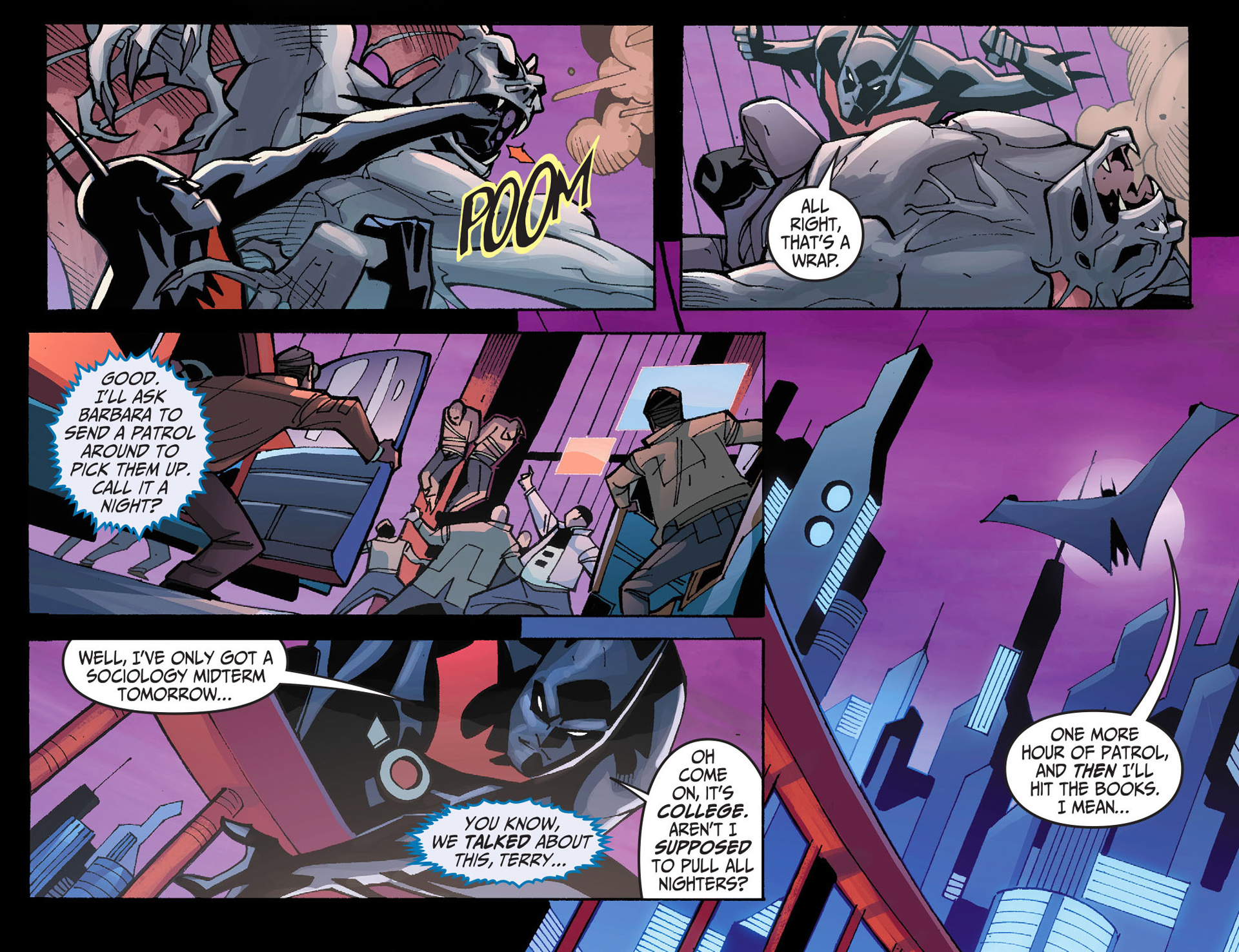 Read online Batman Beyond 2.0 comic -  Issue #1 - 12