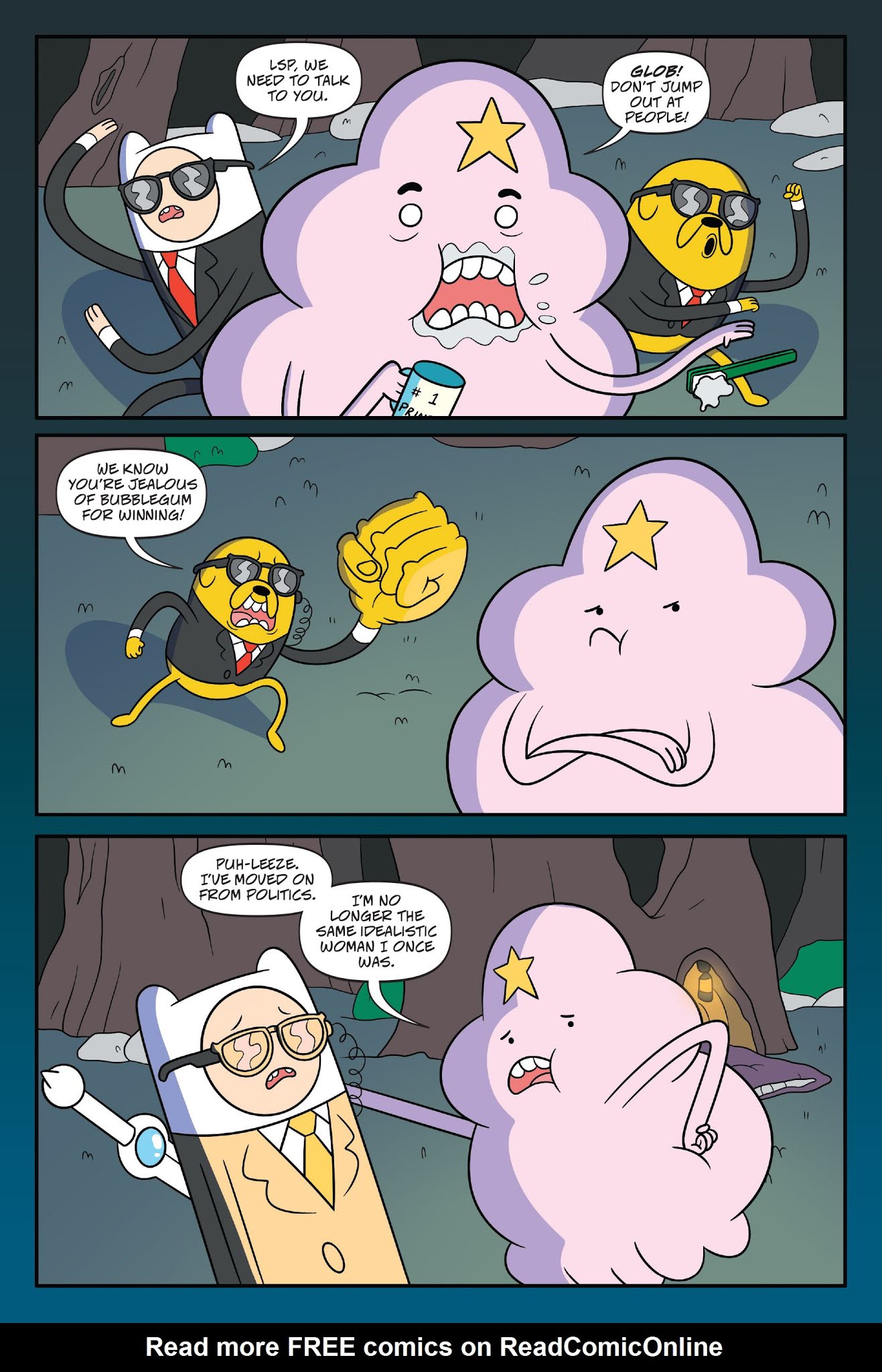 Read online Adventure Time: President Bubblegum comic -  Issue # TPB - 79