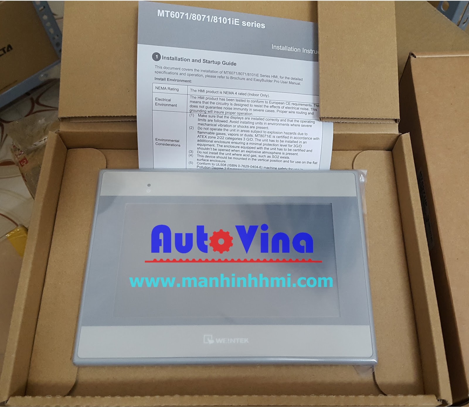 MT8071iE màn hình Weintek 7 inch có Ethernet Đại lý bán màn hình cảm ứng HMI Weintek 7 inch MT8071iE tích hợp Ethernet kết nối PLC Siemens S7-1200