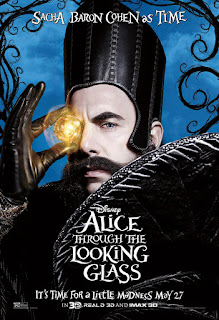Alice Through the Looking Glass Sacha Baron Cohen as Time Poster