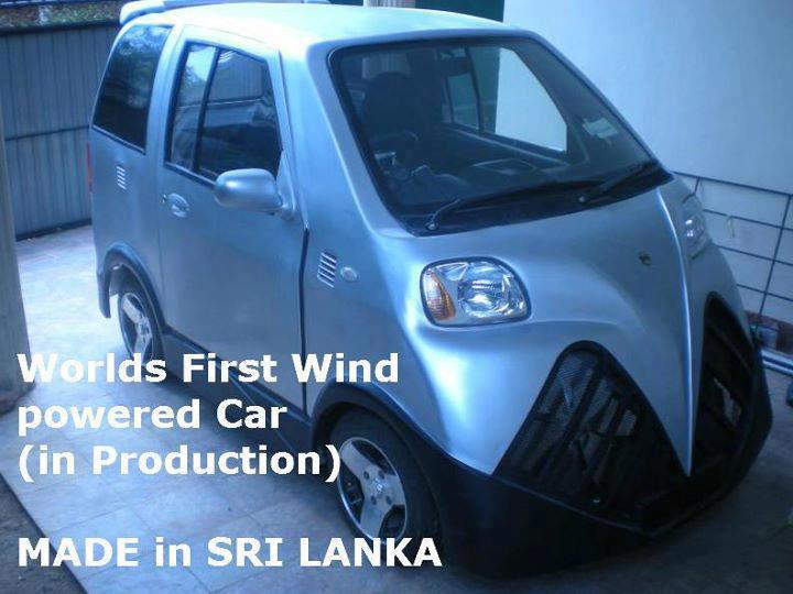 N N o N The world´s first wind powered car