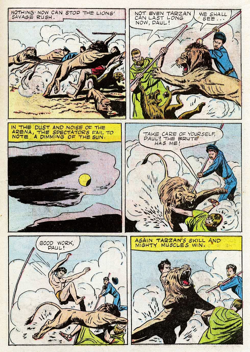 Read online Tarzan (1948) comic -  Issue #14 - 13