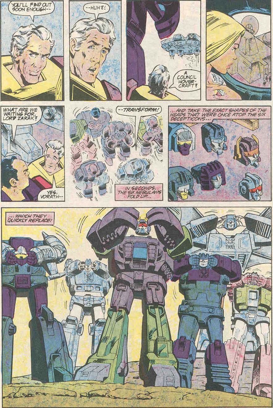 Read online The Transformers Headmasters comic Issue 3