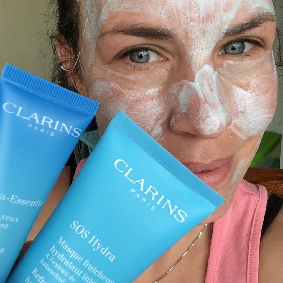 Crystal's Reviews Clarins Hydra Essentiel eye mask