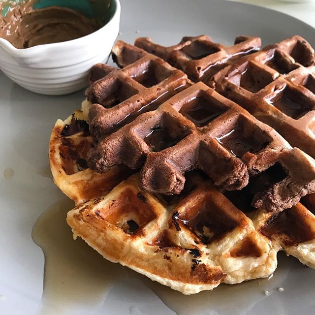 1 Carb Protein Waffle The Macro Queen