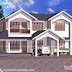 Typical 4 bedroom 2300 sq-ft Kerala home