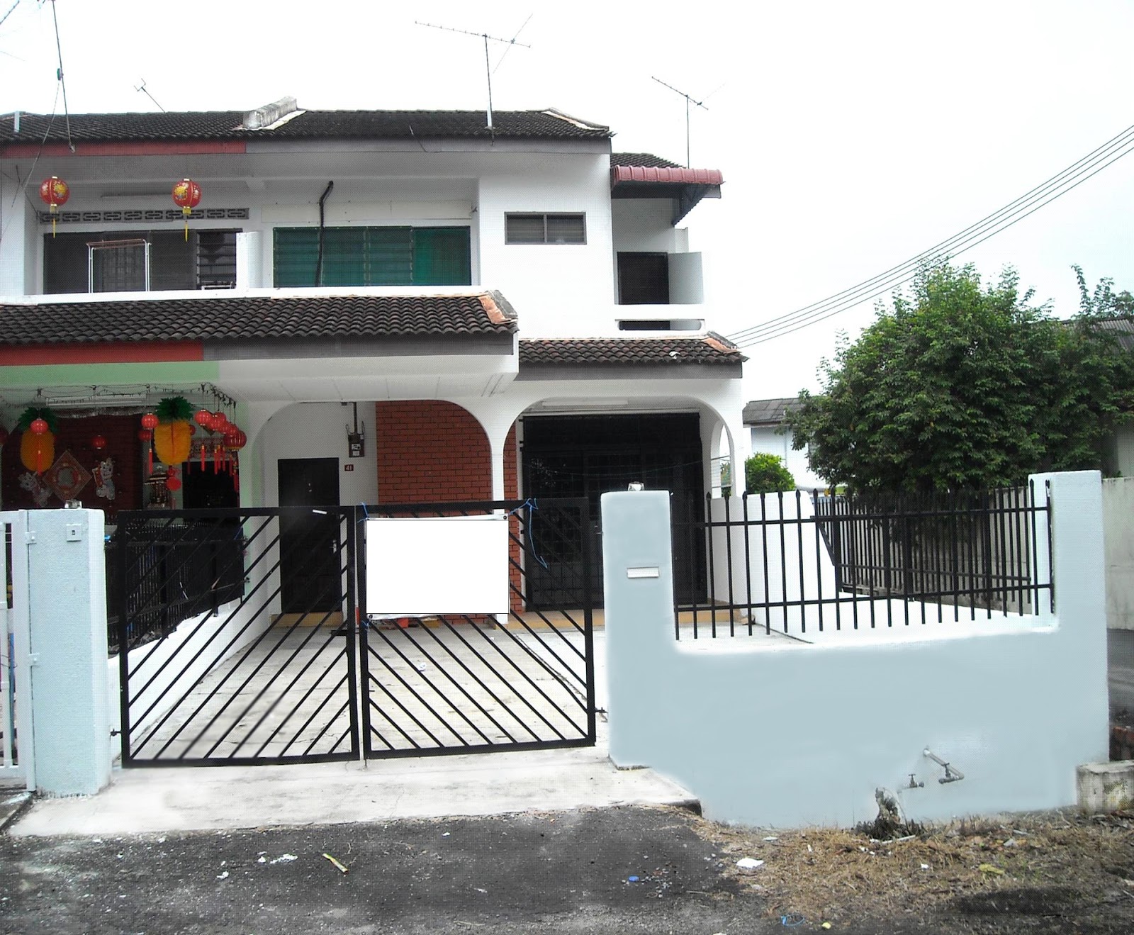 Rumah Teres Dua Tingkat Konsep Terbaru!