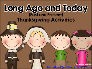 http://www.teacherspayteachers.com/Product/Long-Ago-and-Today-Thanksgiving-Activities-961895