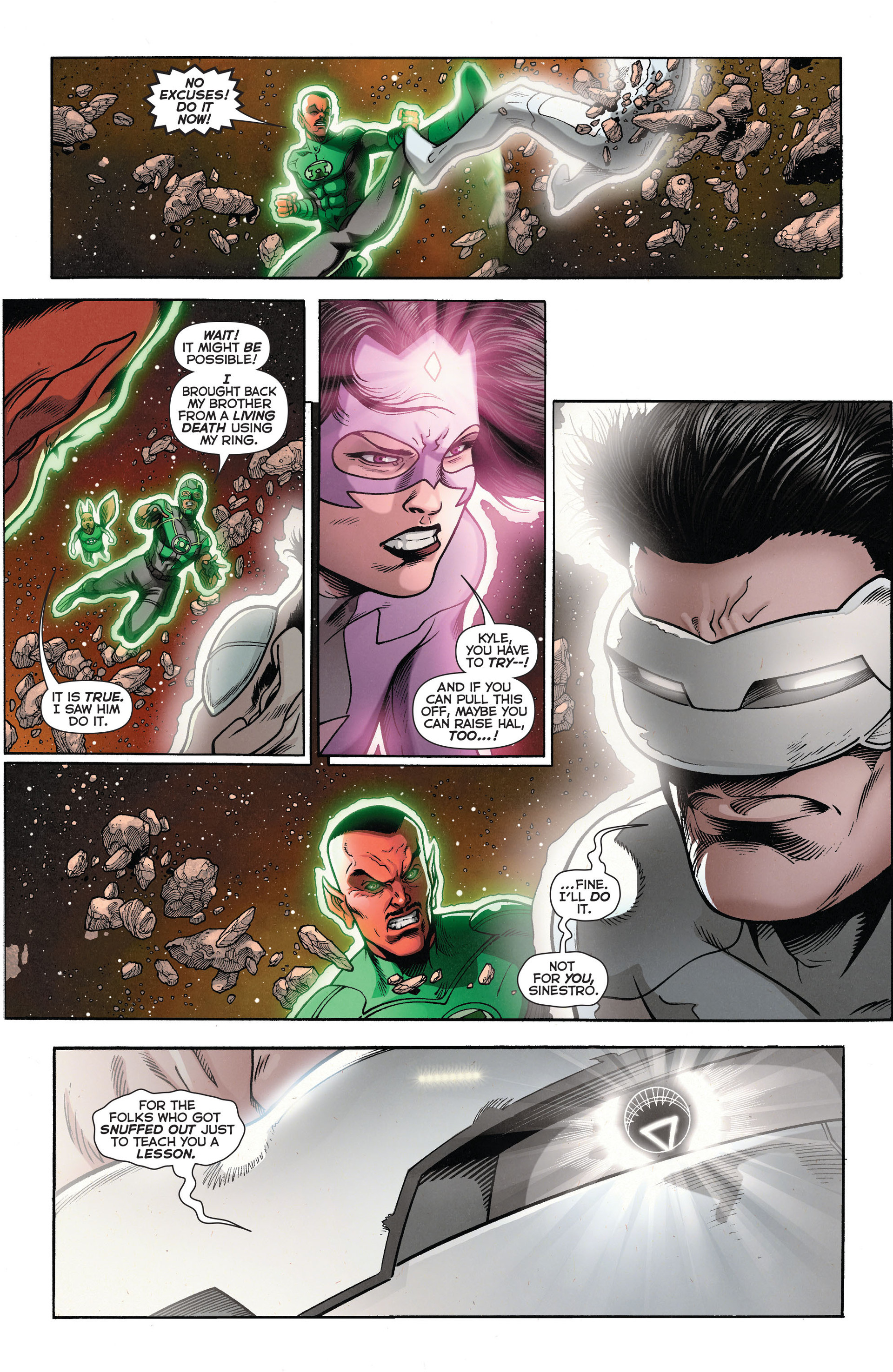 Read online Green Lantern: New Guardians comic -  Issue #19 - 15
