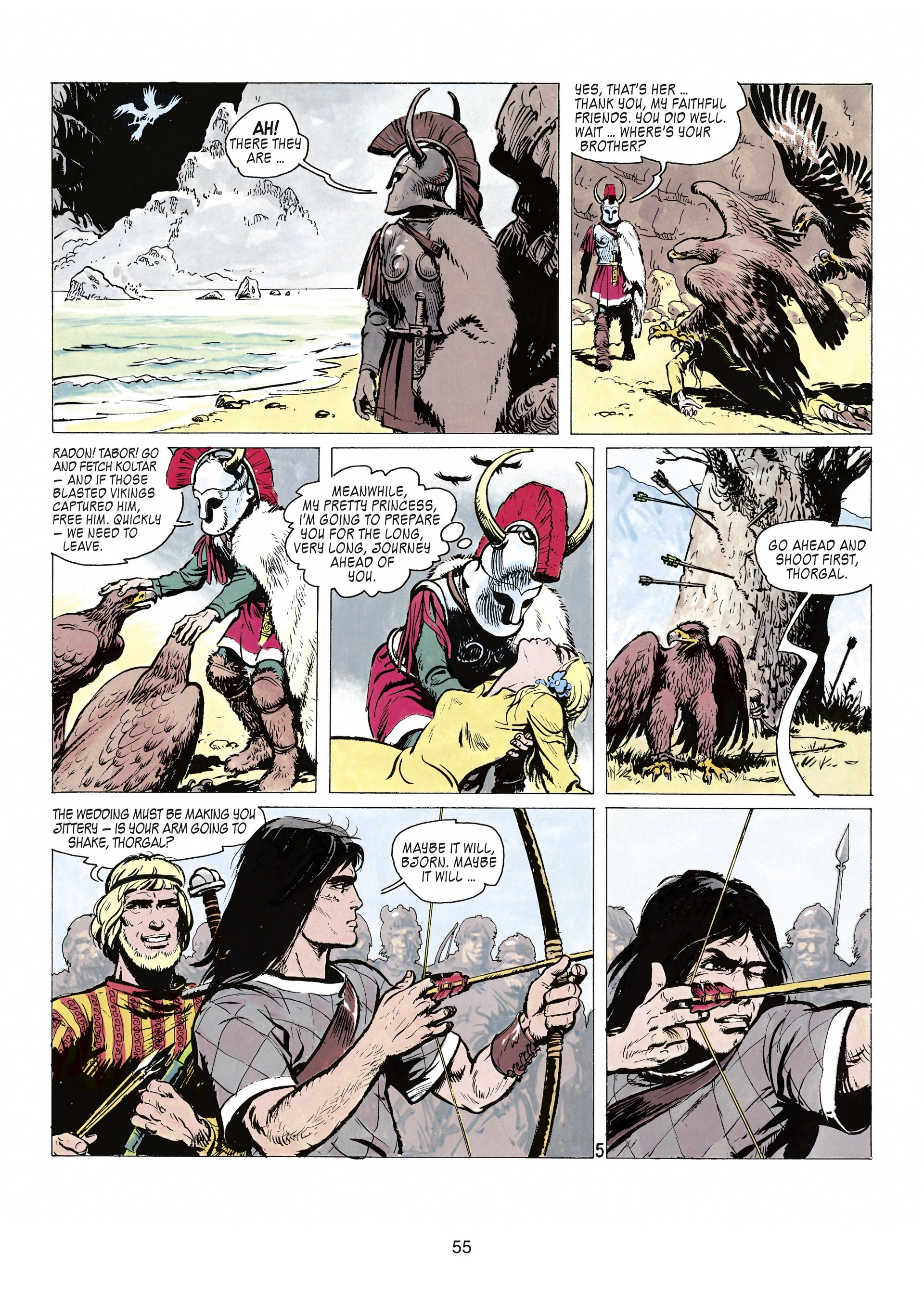 Read online Thorgal (2018) comic -  Issue #0 - 57