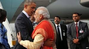 Narendra Modi also Hugged Barack Obama