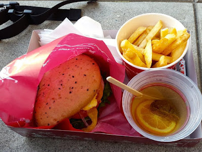 Burger Set Meal at Tokyo Disneysea Japan