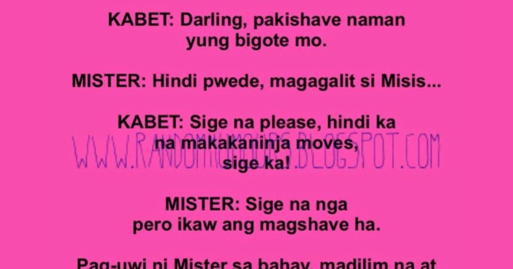 Nag-ahit si mister para suave! Nag-ahit si mister para suave!