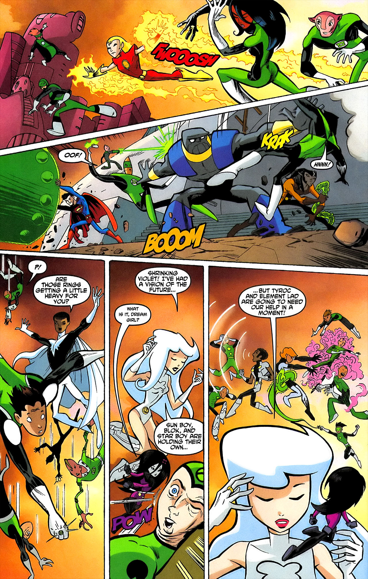 Read online The Legion of Super-Heroes in the 31st Century comic -  Issue #6 - 14
