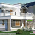 2285 square feet, 4 BHK home in mixed roof style