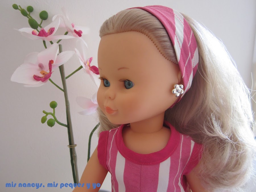 mis nancys, mis peques y yo, tutorial turbante para nancy detalle 2