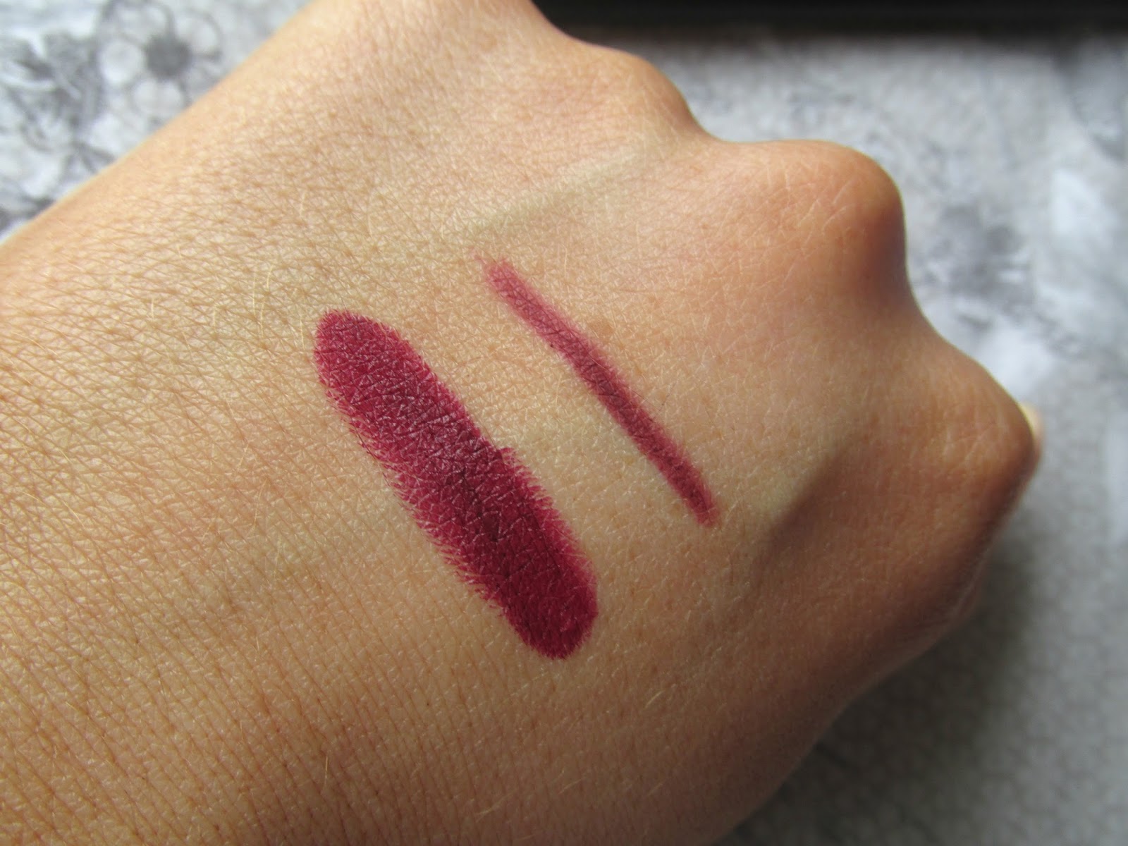 The Imperfect Beauty Irish Beauty Blog MAC Diva Lipstick & Burgundy