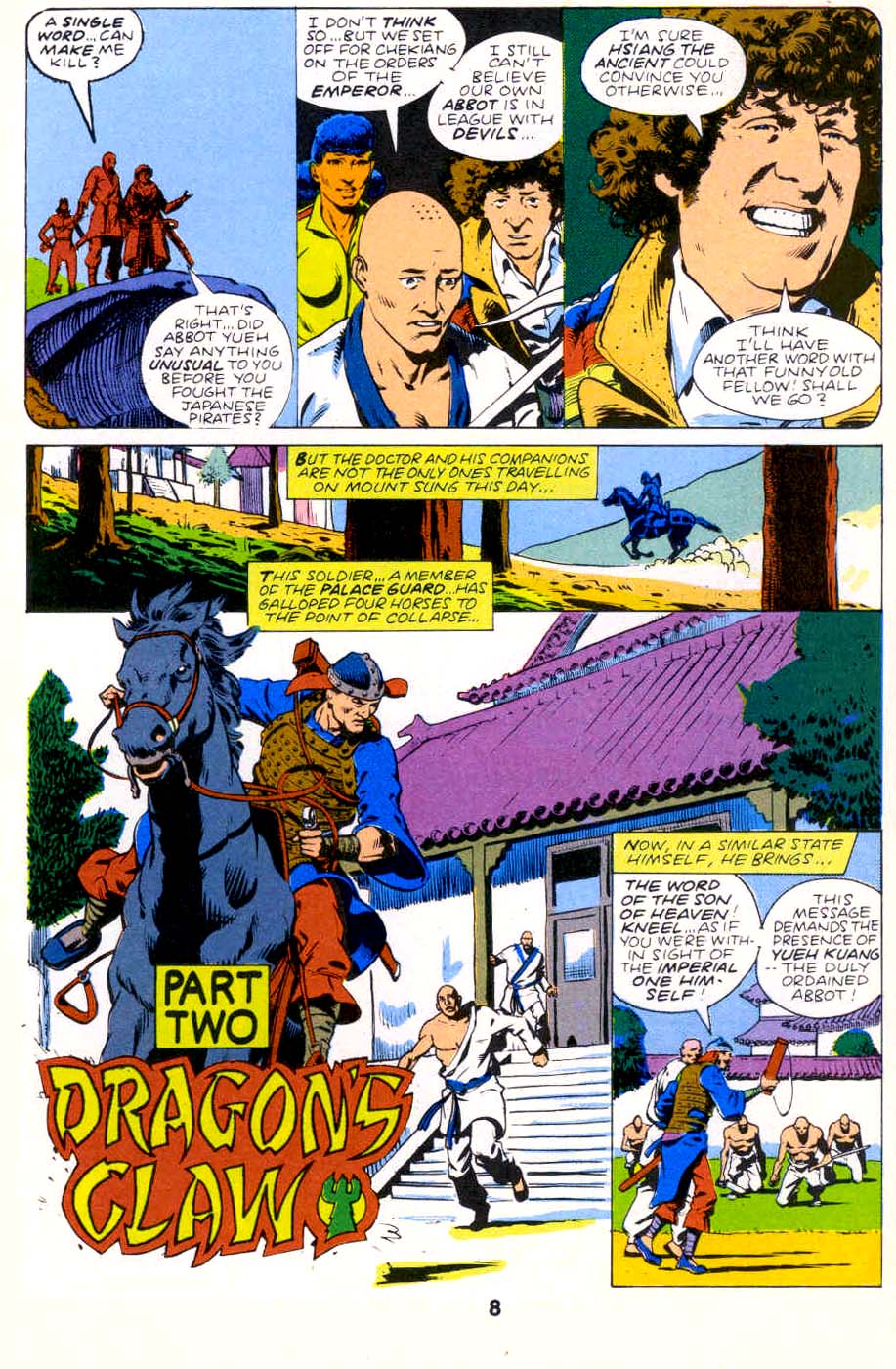 Read online Doctor Who (1984) comic -  Issue #7 - 10