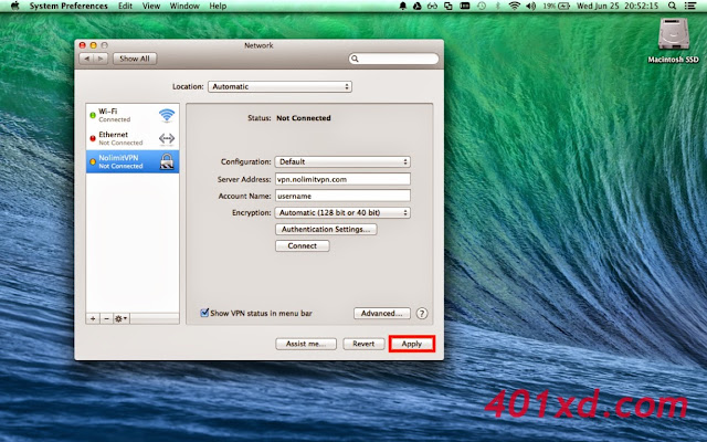 Tutorial Lengkap Setting VPN Server di Mac OS X