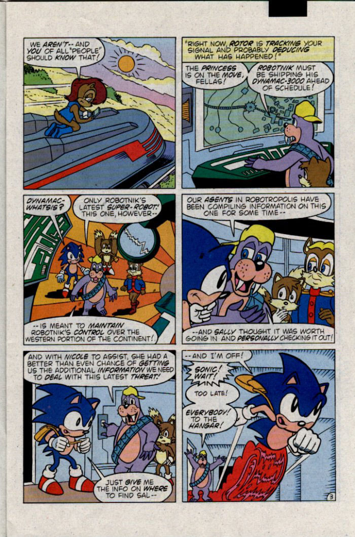 Read online Sonic The Hedgehog comic -  Issue #31 - 4
